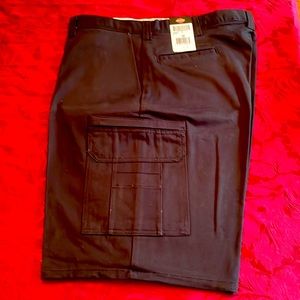 New Dickies cargo shorts. Mens size 38 charcoal gray